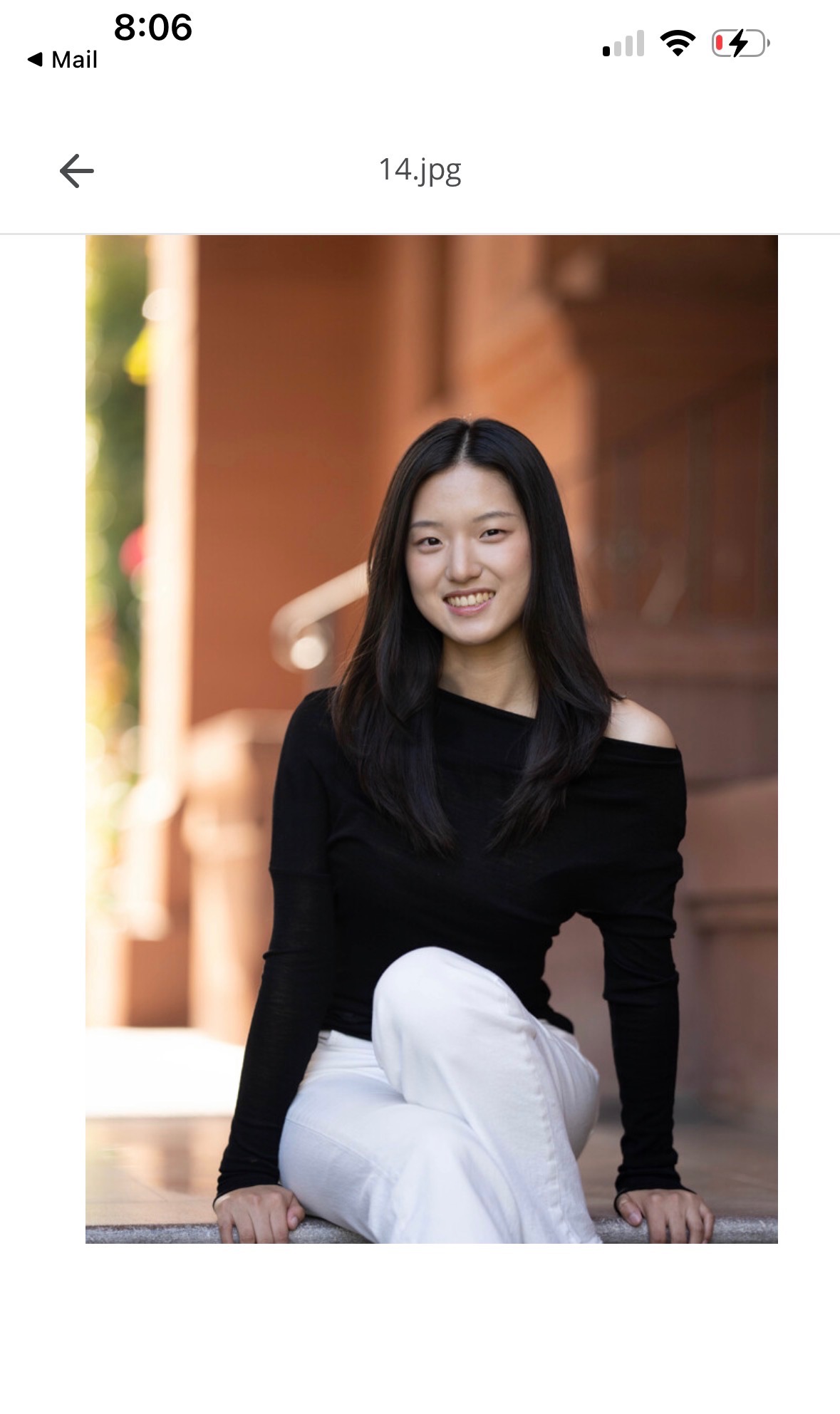 Portrait of Yanzi (Angela) He
